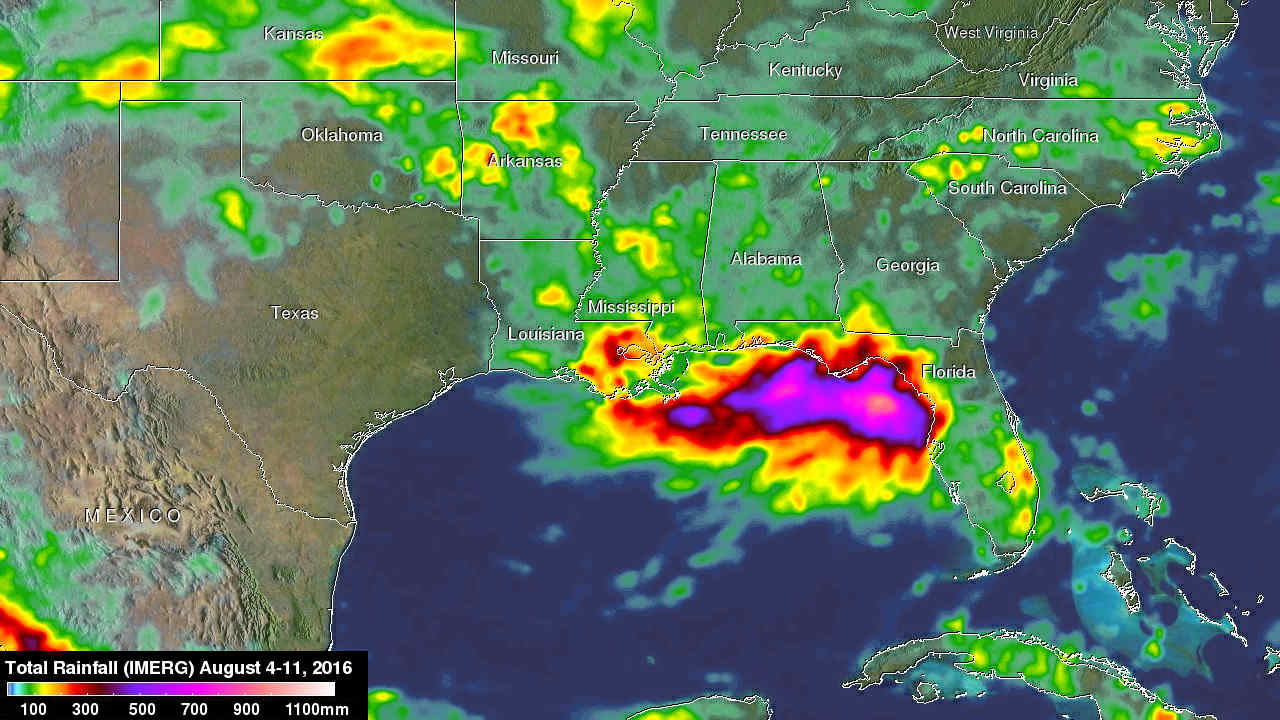 Imerg precipitation estimates