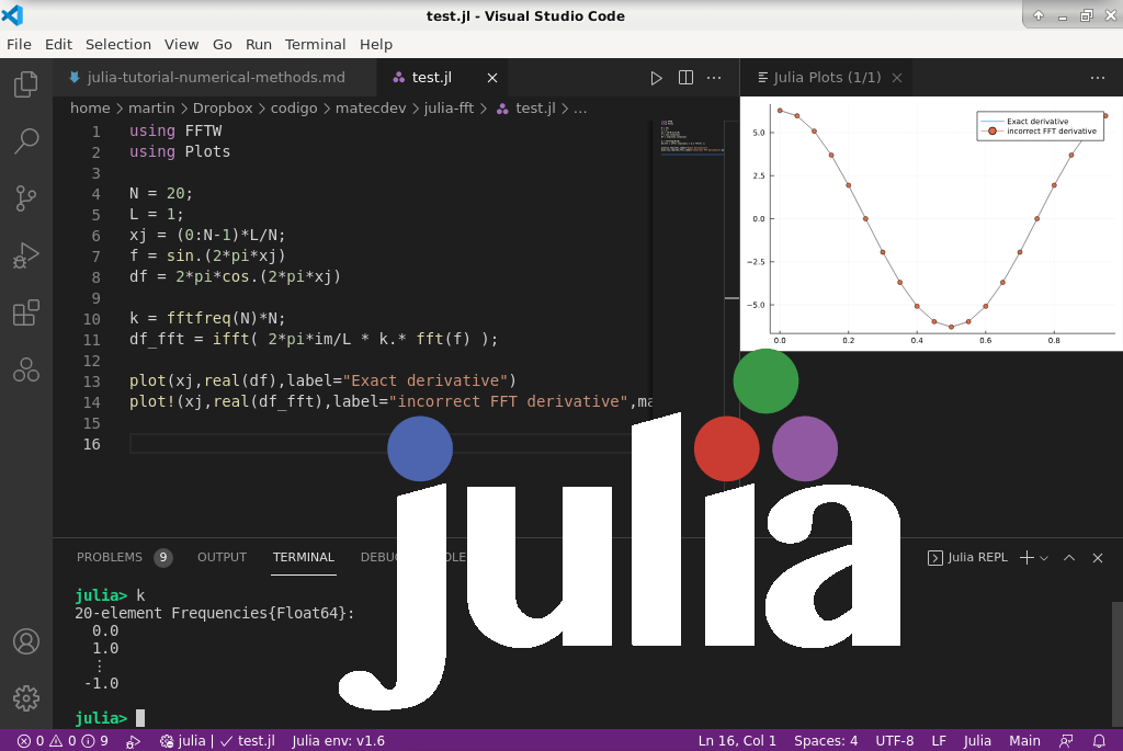 Julia программирование. Код на Julia.