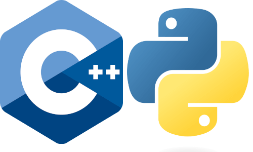 Python and Cpp logos